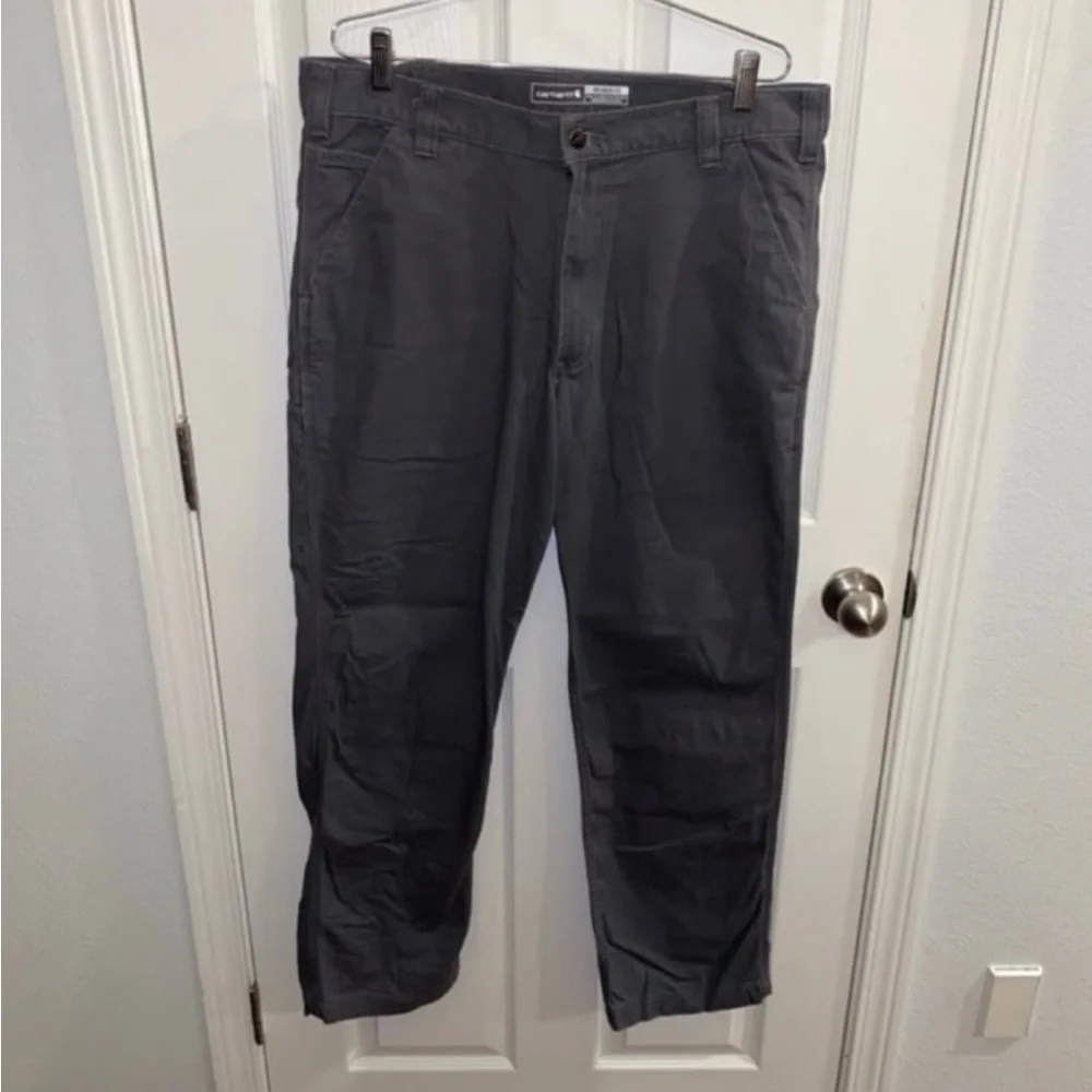 Carhartt Rugged Flex Relaxed Fit Canvas Work Pants Size 36 × 30